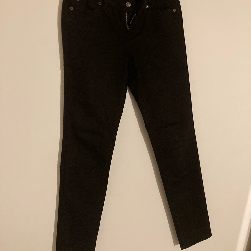 Black Loft Ann Taylor Jeans Skinny 4
